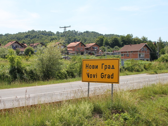 Novi Grad - Première ville de Bosnie après la frontière