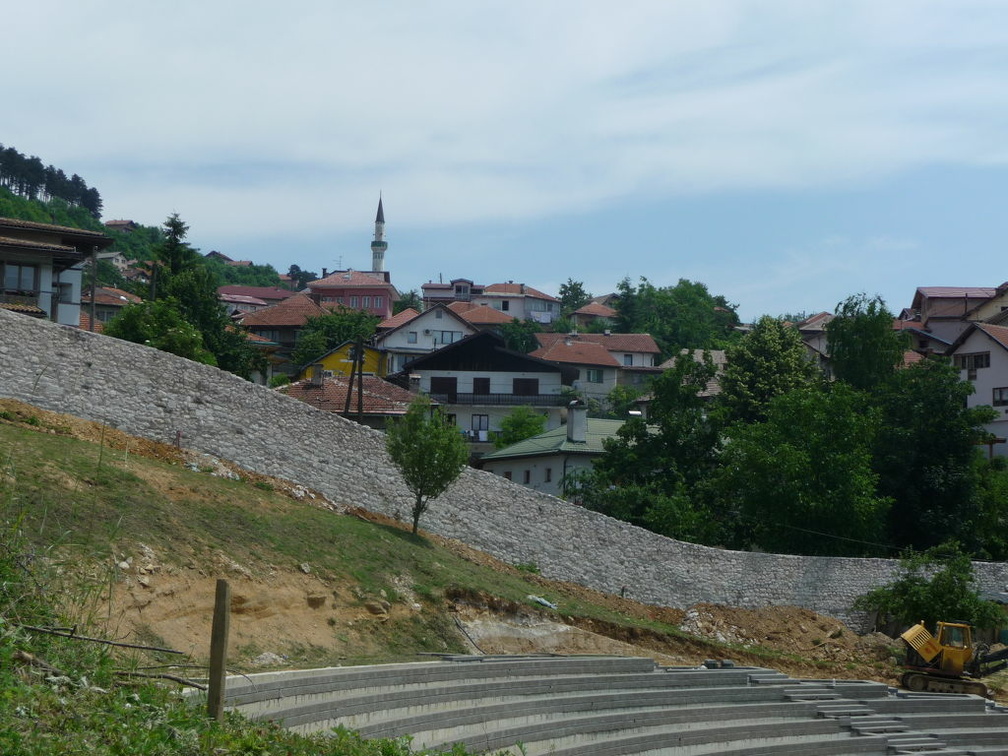 Vieux remparts de Sarajevo