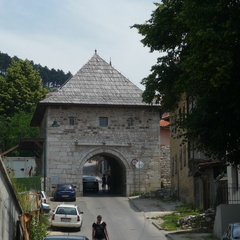 Autre porte d'accès de la vieille ville de Sarajevo