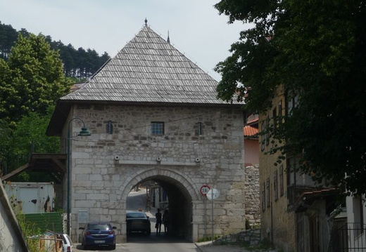 Autre porte d'accès de la vieille ville de Sarajevo