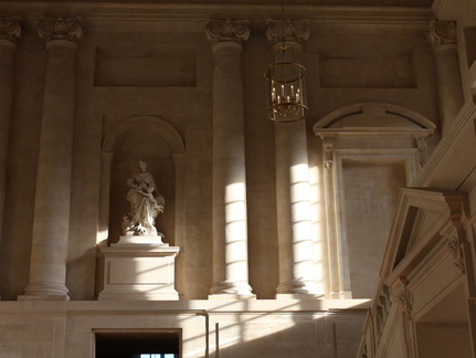 Château de Versailles - Hall d'entrée des visiteurs