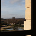 Château de Versailles - Vue sur le jardin depuis le château