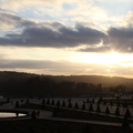 Château de Versailles - Soleil rasant sur le jardin