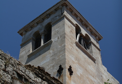 Dubrovnik - Clocher de l'église de Lokrum