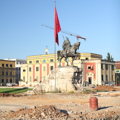 Statue Skanderberg