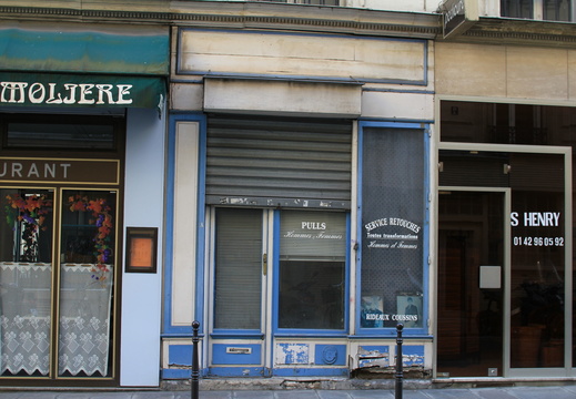 Paris 1er - Ancienne boutique