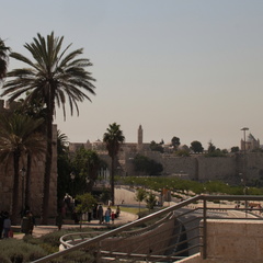 Jérusalem - Vue de la vieille-ville