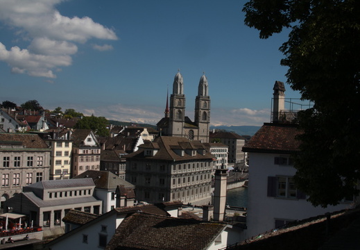 Zürich - Vue depuis le Lindenhof