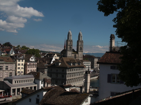 Zürich - Vue depuis le Lindenhof