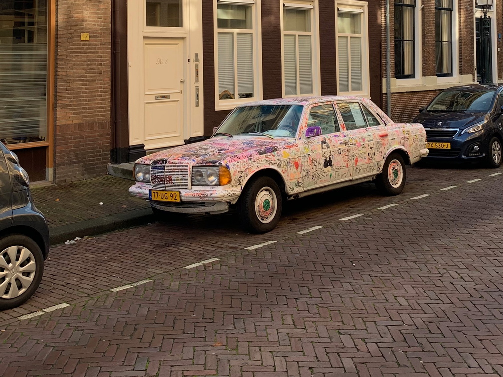 Hoorn, painted car, n°1