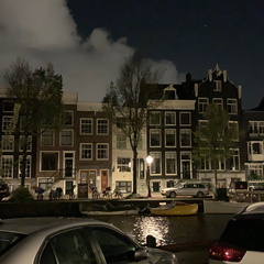 Amsterdam, Grachtengordel by night
